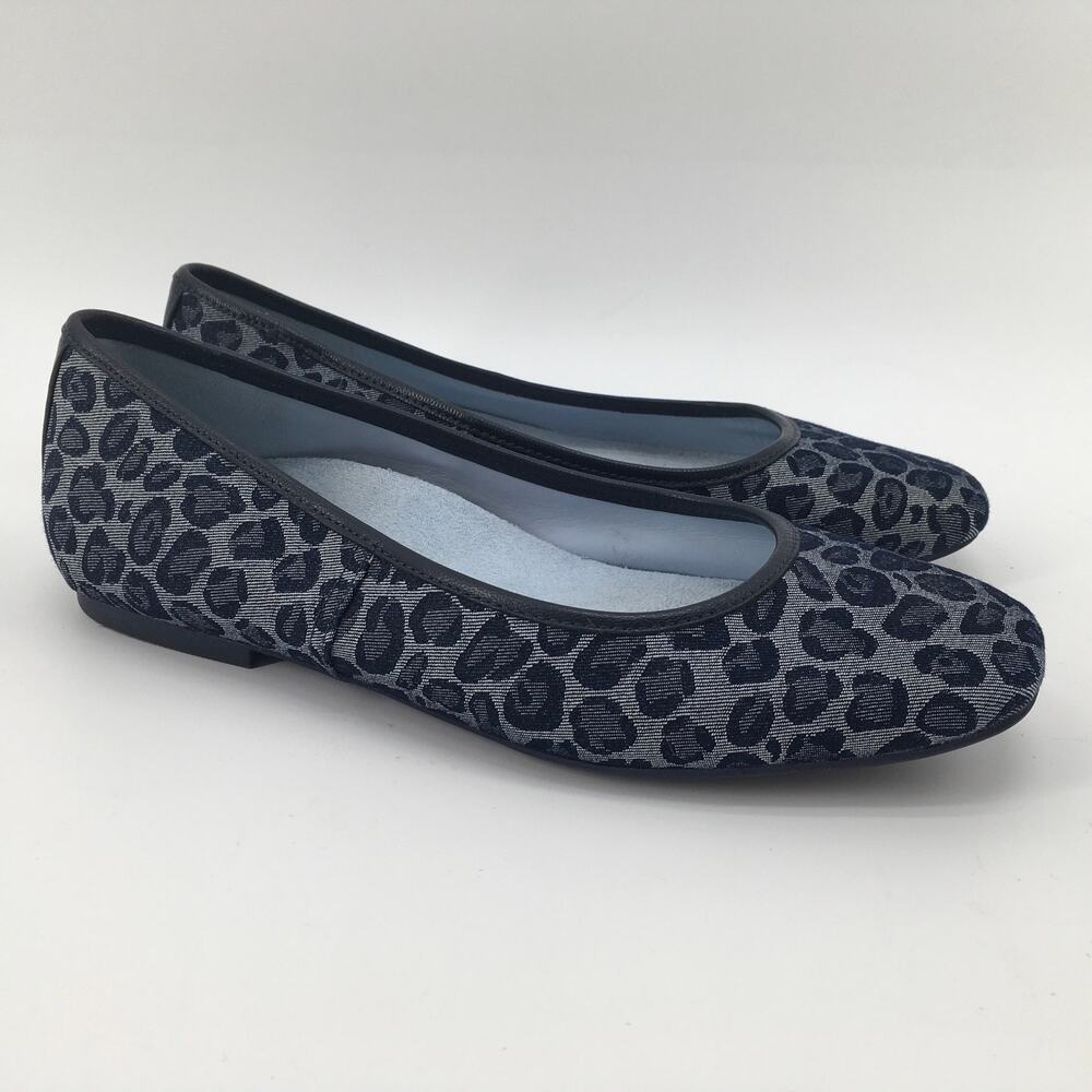 Vionic Orinda Ballet Flats Black Leopard Print 7 Coquette Balletcore